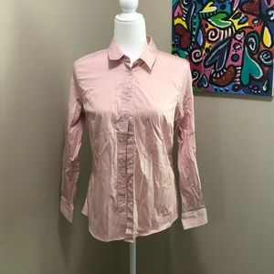 Banana Republic factory light pink button down
